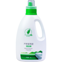 1瓶装 完美芦荟多用途清洁剂1L 厨房清洁剂地板清洁玻璃清洁【3月10日发完】