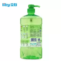 立白青柠洗洁精1公斤1瓶 [食品洗洁精]绿劲柚子柠檬2瓶不伤手洗碗液果蔬无残留家庭装
