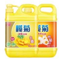 生姜1瓶+野菊花1瓶 [可选顺丰配送]榄菊生姜/野菊花洗洁精家用厨房去油洗碗液碟剂洗涤灵