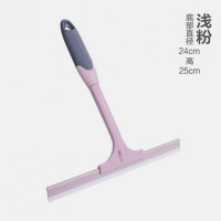 浅粉色软胶玻璃刮 1个(23.7*25cm) 玻璃刮水器软硅胶家用清洁刮墙面镜子刮水器饭店桌子汽车刮水神器