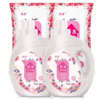 [10斤]共2瓶+2袋(香水味) [官方正品]洛亲香水洗衣液香味持久留香低泡易漂家庭装批发价