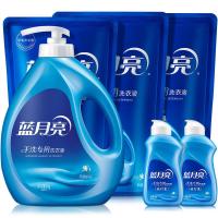 8斤+80g(3瓶3袋)-白兰香 [蓝月亮]手洗专用洗衣液内衣裤可用白兰薰衣护手正品多规格