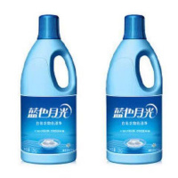 白漂[1.2kgX2瓶] 蓝月亮彩漂漂白剂色渍净漂渍液彩漂液白漂液去渍漂白水洗衣液
