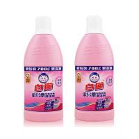 彩漂水700g*2瓶 白猫漂白水700g+彩漂700g漂白剂白色去漂液增艳洗衣液多规格选