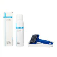 皮草干洗剂(送刷子毛巾) 羊绒羊毛双面呢羊剪绒皮家用皮毛一体大衣清洗液免水干洗剂喷雾