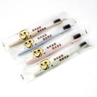 20支袋装小麦牙刷[无赠品] 小麦秸秆牙刷超细软毛竹炭抑菌小头成人牙刷家庭装家用批发价[3月14日发完]