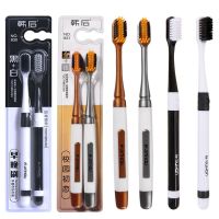 金银+黑白10支 韩后牙刷软毛 小头成人黑白情侣家庭套装牙刷 4支/8支/10支批发价