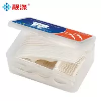 3盒靓涤牙线 买2送1盒靓涤牙线棒清洁家庭装牙线安全牙线签圆线弓形护理
