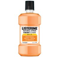 500ml 李施德林漱口水天然橙味500ml漱口水除口臭去牙渍清新口气异味