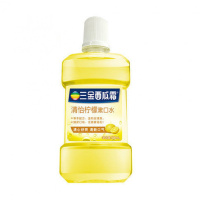 柠檬味500ml 三金西瓜霜漱口水除口臭去牙渍口气异味便携去异味薄荷味500ml/瓶