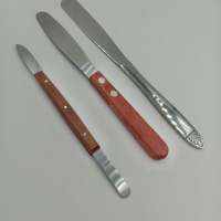 两头扁调刀 牙科材料石膏调刀 印模材调刀调拌刀口腔耗材器械耗材齿科工具