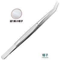 镊子(1面小镜子) 家用牙科工具牙结石去除器口腔清洁护理工具镜子探针剔牙垢器械[2月29日发完]