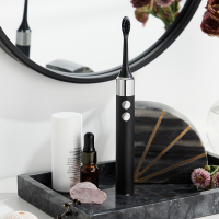 流光黑 优蕴 X1声波电动牙刷 网红充电式男女士成人情侣