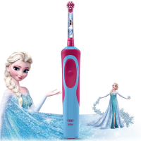 D12冰雪奇缘 博朗oral-b/欧乐b儿童电动牙刷充电式 3-6-12岁软毛小孩自动牙刷
