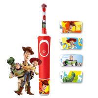 D100玩具总动员 博朗oral-b/欧乐b儿童电动牙刷充电式 3-6-12岁软毛小孩自动牙刷
