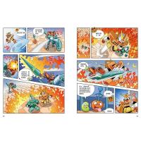 新版植物大战僵尸2机器人漫画超级对战秀科学漫画书笑江南编绘6-9-12岁小学生儿童少年高科技科普百科绘本漫画书籍恐龙