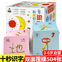 象形有图识字卡片0-3-6岁学龄前宝宝启蒙认知早教书籍