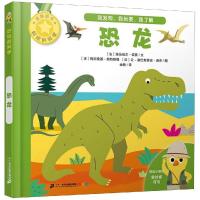 好玩的科学 恐龙 0-3-6岁幼儿趣味科普恐龙大百科 儿童科普漫画  童书 动物世界学前教辅读物 小学生图书动物百科