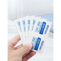 [预售]-3*6cm100片[多款包装随机发] 100片大尺寸一次性酒精棉片手机眼镜消毒湿巾片旅行清洁耳洞