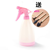 米色+送园艺三件套 浇花喷壶园艺绿植家用洒水壶气压式浇水壶小型压力喷雾器喷水壶