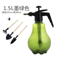 套装1.5L灯泡绿+铲子3件套 气压式浇花喷雾瓶多肉植物浇水壶家用小型浇花壶喷雾器喷壶[3月17日发完]