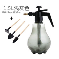 套装1.5L灯泡灰+铲子3件套 气压式浇花喷雾瓶多肉植物浇水壶家用小型浇花壶喷雾器喷壶[3月17日发完]