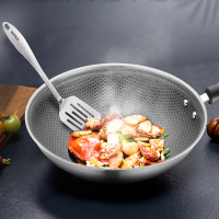 苏泊尔晶钻蜂巢不锈钢炒锅CC30JA9