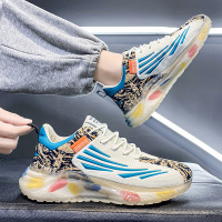 莆田椰子男鞋秋季2021年新款青少年运动跑步休闲增高老爹不大潮鞋