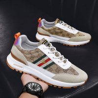 阿甘男鞋秋季2021新款潮流百搭男士运动跑步休闲网红增高春秋潮鞋