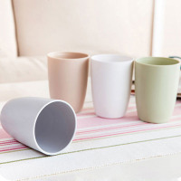 一家四口漱口杯素色洗漱杯家用刷牙漱口杯塑料加厚杯子情侣牙刷杯 新来的