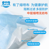 一次性成人口罩男女骑行防护无纺布熔喷布过滤防尘防雾霾50只