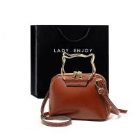 舒弗(LACHOUFFE)时尚韩版上新小包包女2019新款秋潮时尚百搭女包单肩斜挎包贝壳包