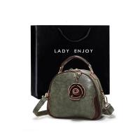 舒弗(LACHOUFFE)仙女小包包女2019新款潮韩版简约百搭时尚复古贝壳手提单肩斜挎包