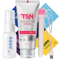 润滑液+TT+加热棒+清洁液 4件套赠品组合装情趣礼包