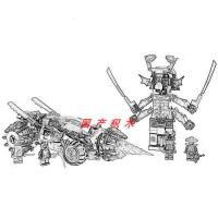 兼容樂高诺高幻影忍者寇的巨型钻头战车70669拼装玩具积木06097