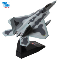 1:100F22飞机模型仿真隐身战斗机合金美式F-22猛禽静态成品摆件
