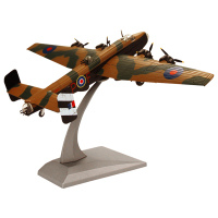 1:144哈利法克斯战斗机飞机模型仿真合金经典二战航模军事模型