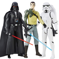 星球大战人仔手办模型卡南贾勒斯绝地黑武士白兵达斯维达人偶玩具