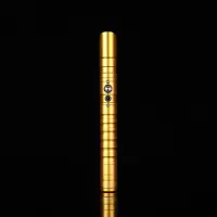 星球大战cos光剑激光剑十字绝地组织陨落金属激光剑变色变形武器 金色柄+金光(打光)剑身