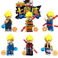 人仔孙悟空拼装王者超人气玩具元歌积木盾山模型鲁班七号荣耀韩信 孙悟空龙珠