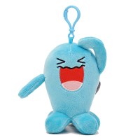 新年宠物小精灵宝可梦公仔玩偶可达鸭呆呆兽比卡丘皮卡丘毛绒玩具 深卡其布色 20cm官方正版