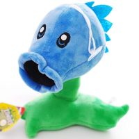 2020热卖植物大战僵尸公仔毛绒玩具3布娃娃玩偶挂件儿童生日物 坚 蓝色寒冰射手 默认0