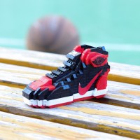 小颗粒积木樂高拼装玩具成人篮球鞋模型aj拼图大人高难度徐璐同款 B15-4球鞋440pcs