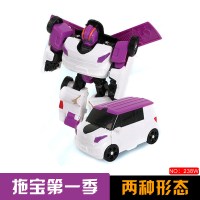 托宝金刚兄弟xy变形机器人玩具男生变形汽车七三四合一合体钥匙 Mini-W[两种形态]