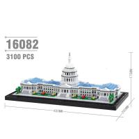 兼容樂高积木拼装玩具男孩城堡房子别墅世界著名建筑模型系列 国会大厦3100颗粒