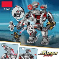 兼容樂高反浩克装甲机甲复仇者联盟4钢铁侠积木版拼装玩具3 战争机器装甲-395颗粒