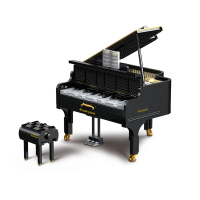 兼容乐高MOC钢琴梦想家科技系列成年高难度拼装积木玩具 [XQCQ-01钢琴-静态版]