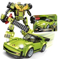 兼容樂高积木汽车赛车拼装超级跑车小颗粒男孩子力玩具 BAO时捷-911[239片]