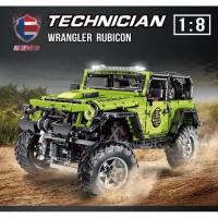 兼容樂高科技系列遥控罗宾汉越野车牧马人成年高难度拼装积木玩具 模型版罗宾汉越野车