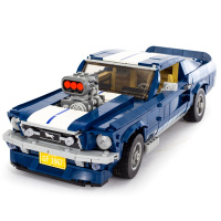 高专兼容樂高保时捷911机械组GTR科技拼装玩具积木大人高难度 福特野马